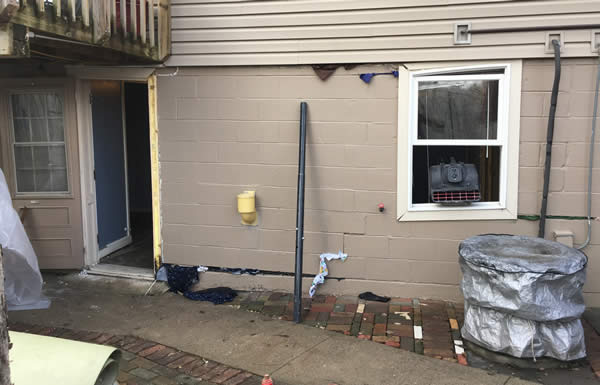 Examples of foundation settlement