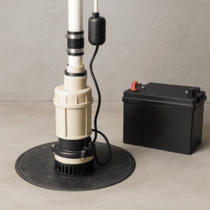 battery powered sump pump