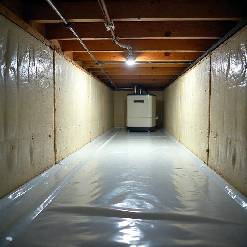 crawl space encapsulation and moisture management - storm lake