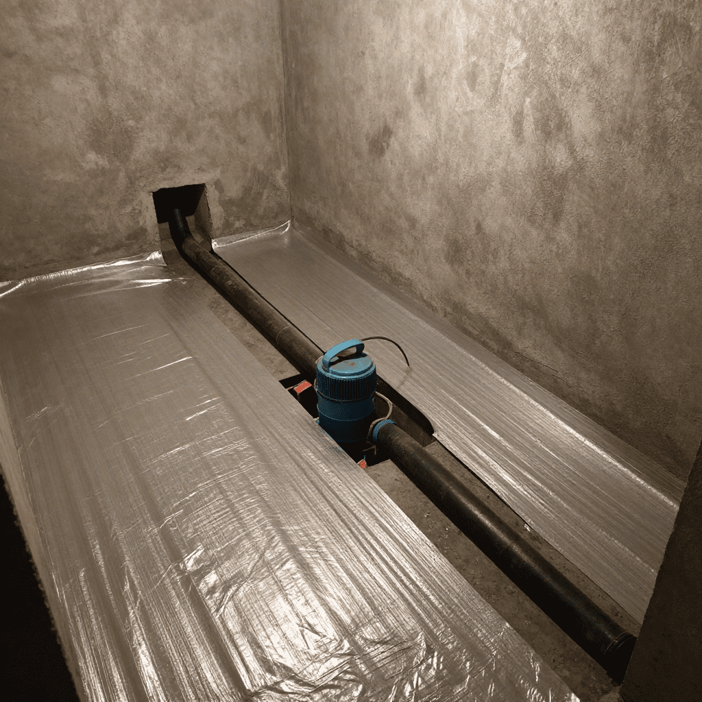 basement waterproofing to prevent water damage