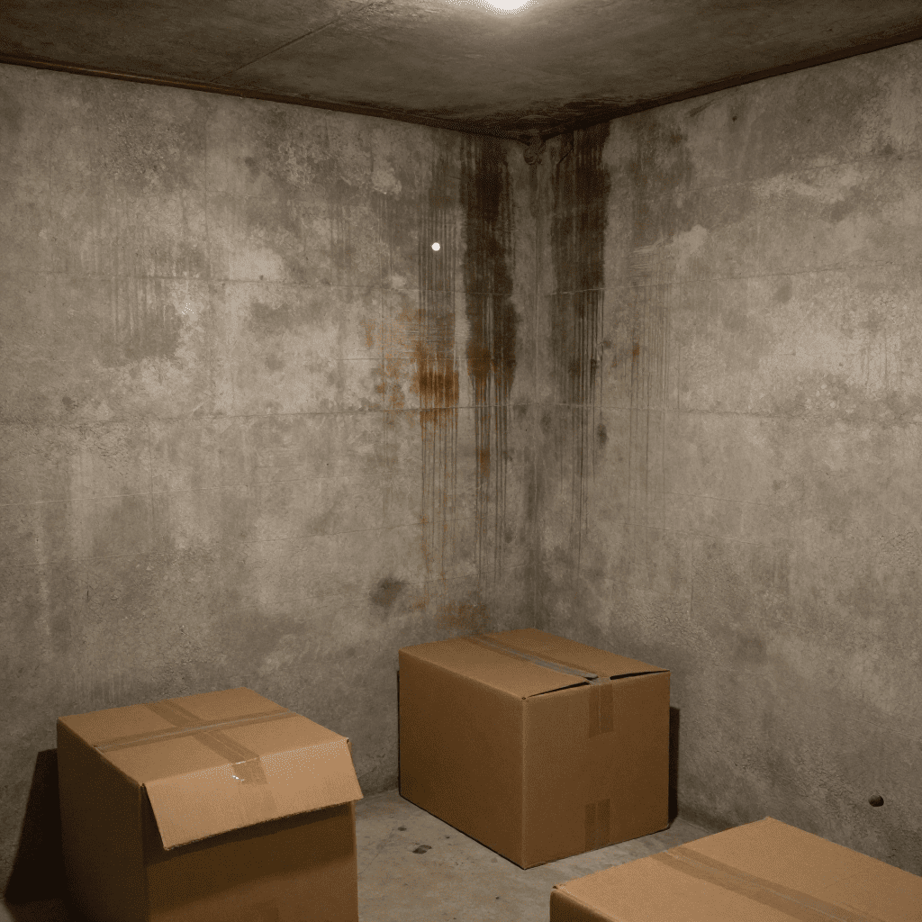 musty odors that return after cleaning