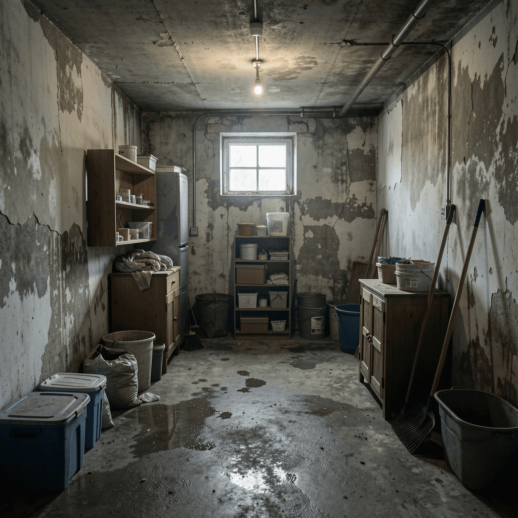 musty odors that return even after cleaning