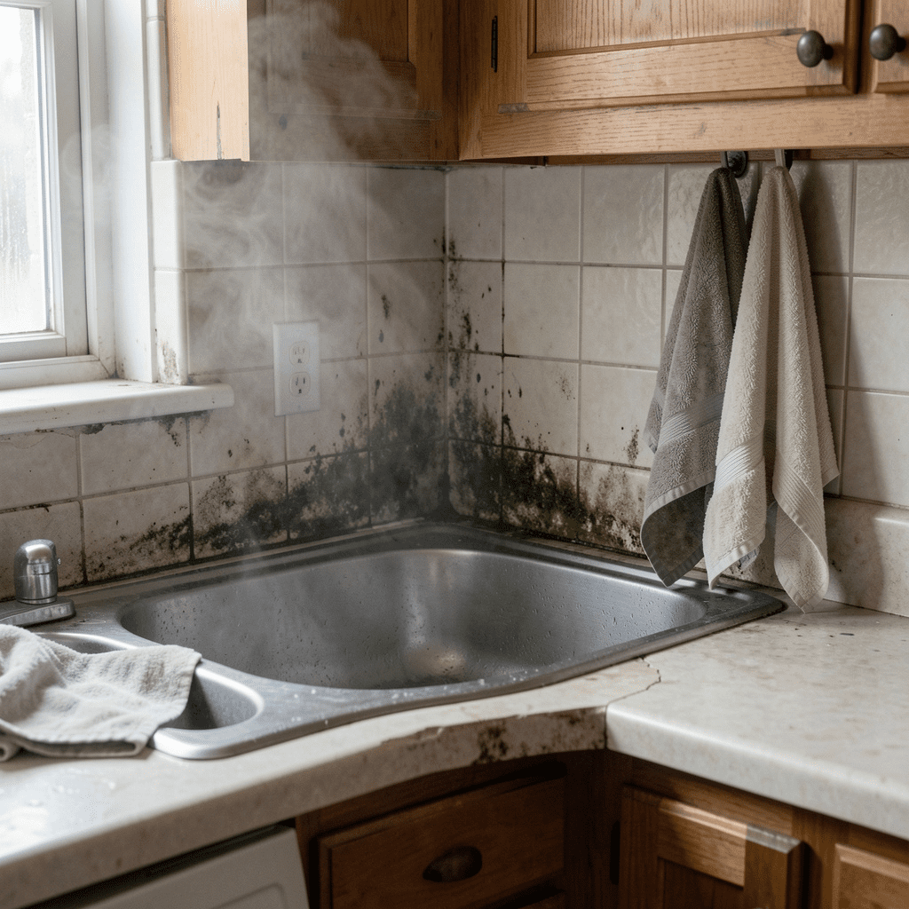 musty smells that return over time