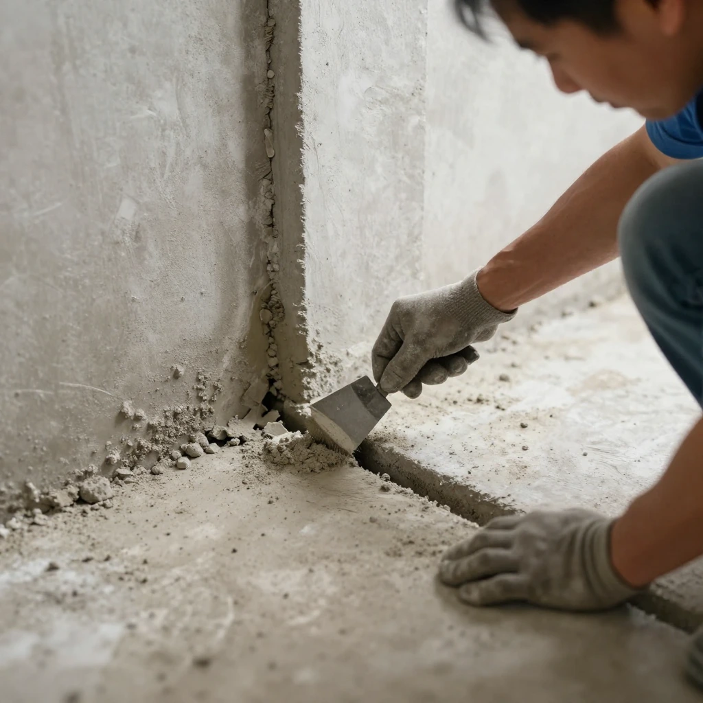 Foundation crack repair